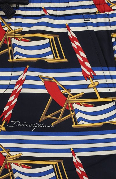 Хлопковые шорты DOLCE & GABBANA, арт. L42Q64/HS5GS/2-6, фото 3