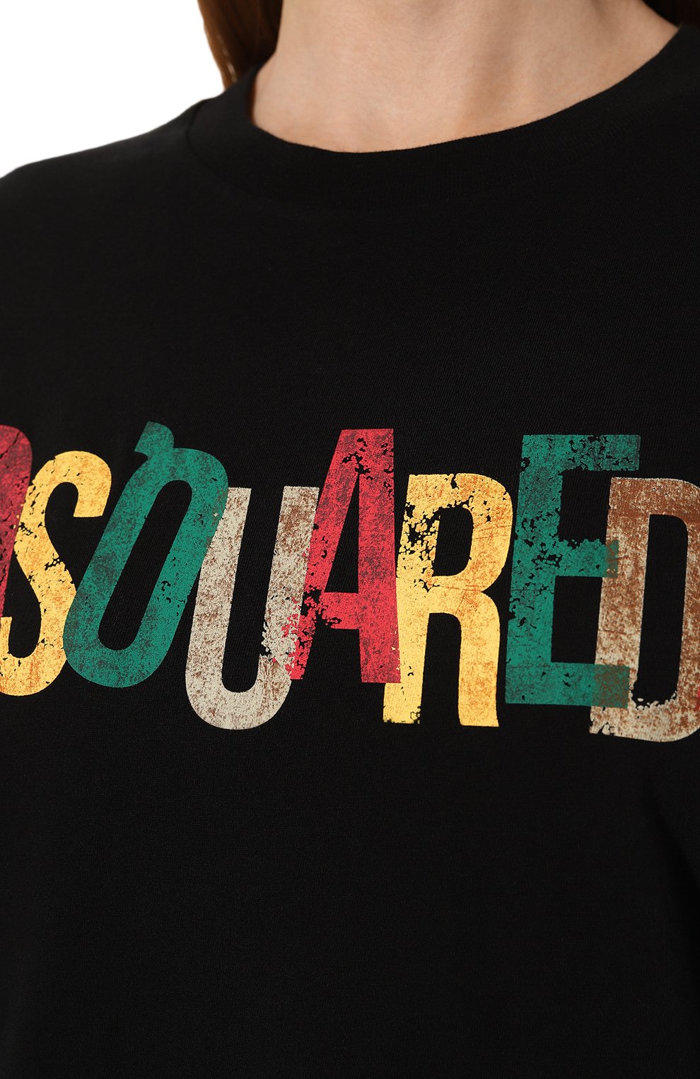 Хлопковая футболка DSQUARED2, арт. S72GD0448/S21600, фото 5