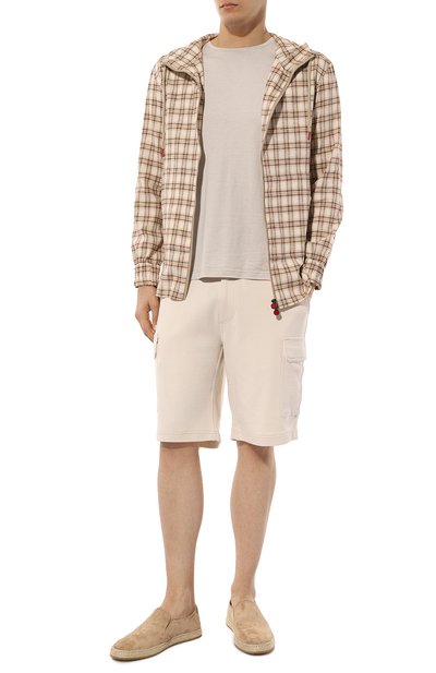 Хлопковые шорты BRUNELLO CUCINELLI, арт. M0T353222G, фото 2