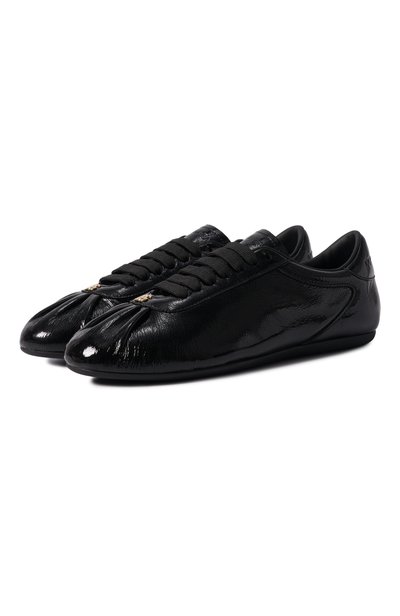 Женские замшевые кеды soft ballet DOLCE & GABBANA, арт. CK2485/A9U97_001