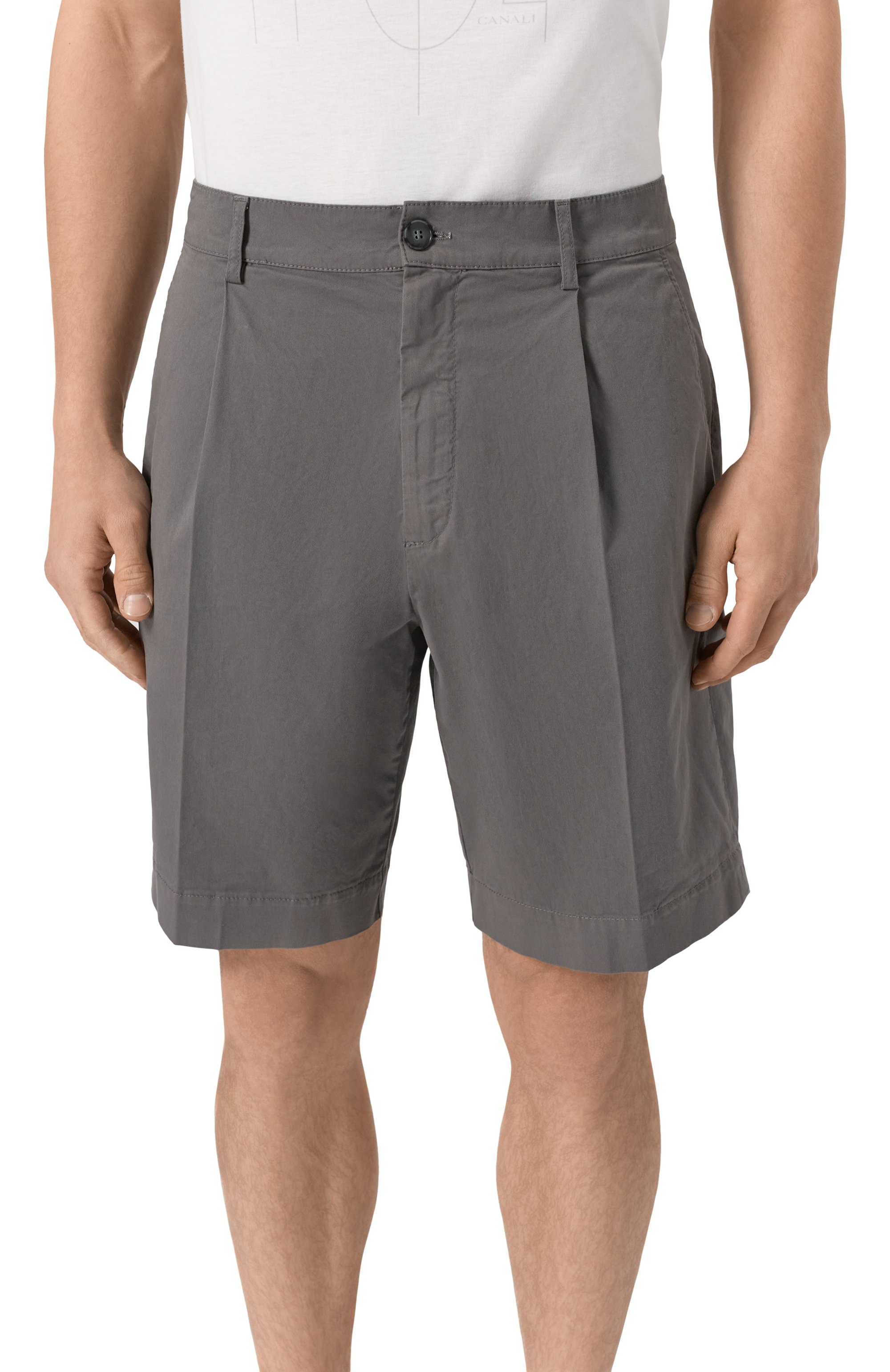 Хлопковые шорты CANALI, арт. D95608/PT01482, фото 3