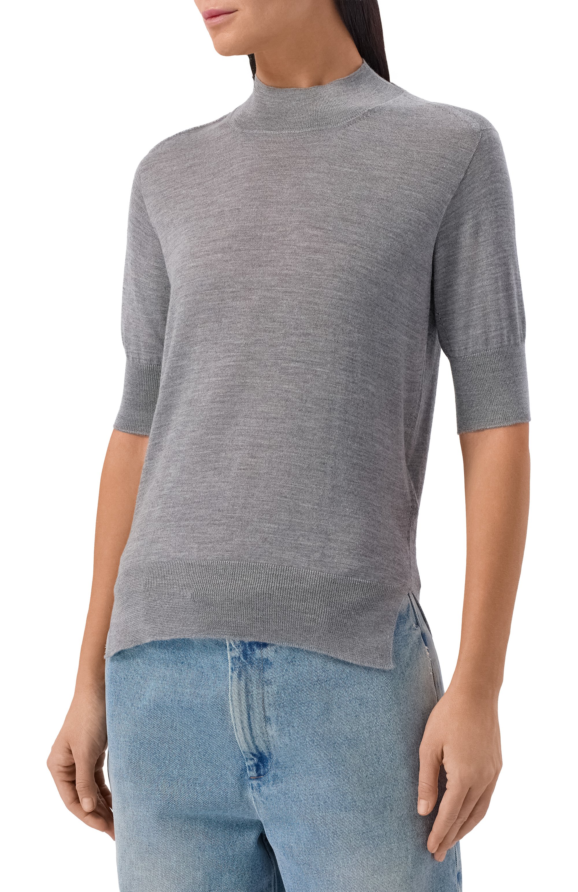 Пуловер из кашемира и шерсти JIL SANDER, арт. J01GP0004-J14501, фото 3