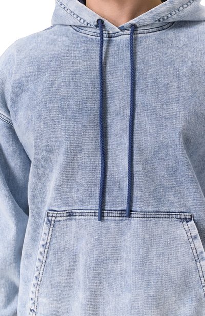 Джинсовое худи DIESEL, арт. A16259/0ABCN, фото 5