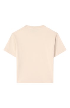 Детского комплект из футболки и шорт EMPORIO ARMANI бежевого цвета, арт. EB000169/AF13218 | Фото 3 (Рукава: Короткие; Мальчики Кросс-КТ: Костюмы-спорт; Материал внешний: Синтетический материал; Автоматизация ТО: Проставлено; Автоматизация состава: Проставлено; Ростовка одежда: 6 лет | 116 см, 13 - 15 лет | 158 см, 10 - 11 лет | 140 - 146см, 16 лет | 164 см, 5 лет | 110 см, 7 лет | 122 см, 8 лет | 128 см, 4 года | 104 см)