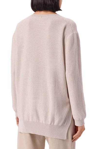 Хлопковый пуловер LORENA ANTONIAZZI, арт. P25124VM33A/3049, фото 4