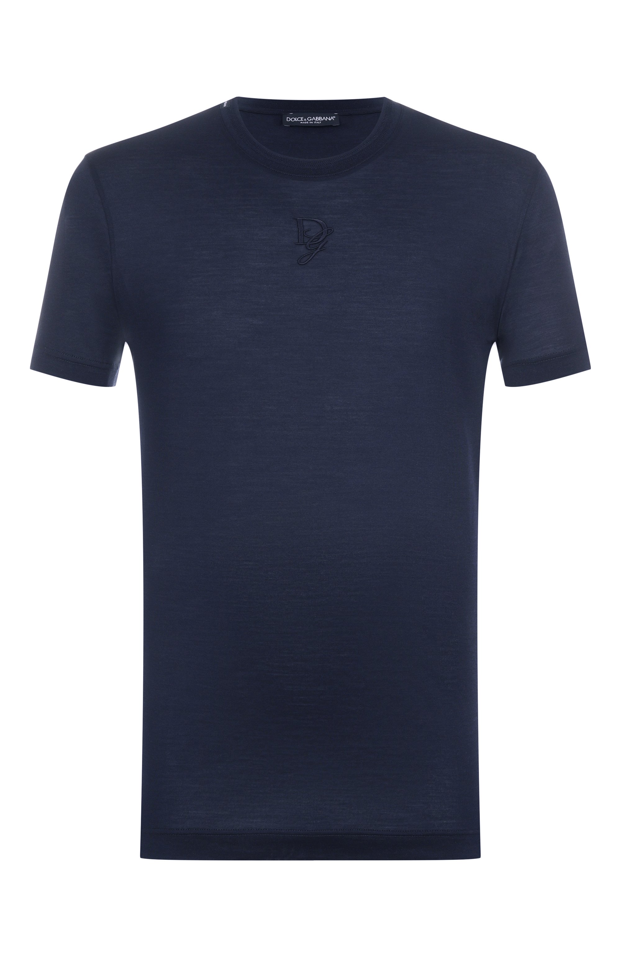 Шелковая футболка DOLCE & GABBANA, арт. G8RN8Z/FU75F, фото 1