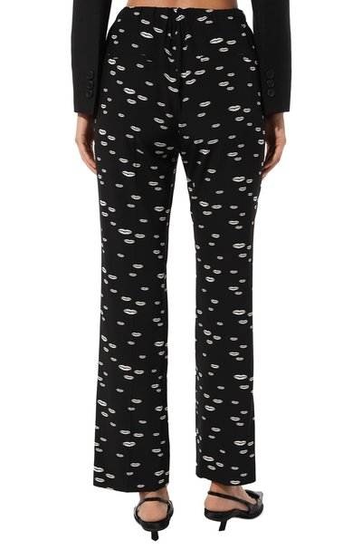 Шелковые брюки PRADA, арт. P235E-1YHQ-F057Z-211, фото 4