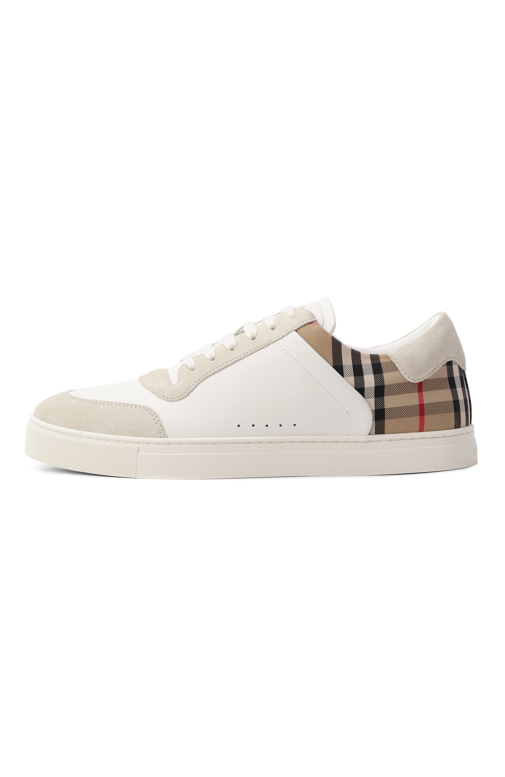 Комбинированные кеды BURBERRY, арт. 8069089, фото 3