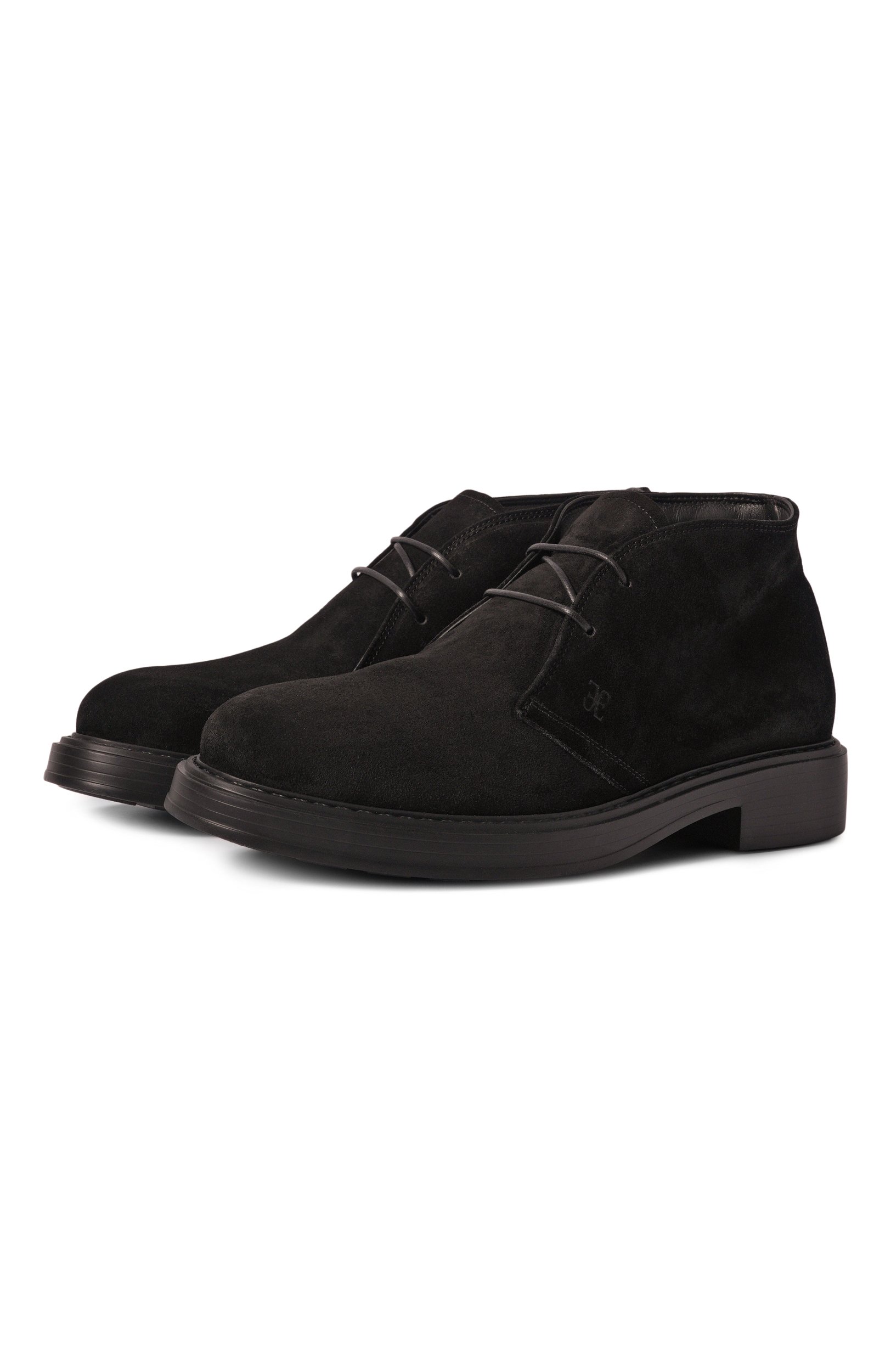 Замшевые дезерты FABI черного цвета по цене 62450 руб., арт. FU1416/VEL0UR_, фото 1 Замшевые дезерты FABI, арт. FU1416/VEL0UR_, фото 1