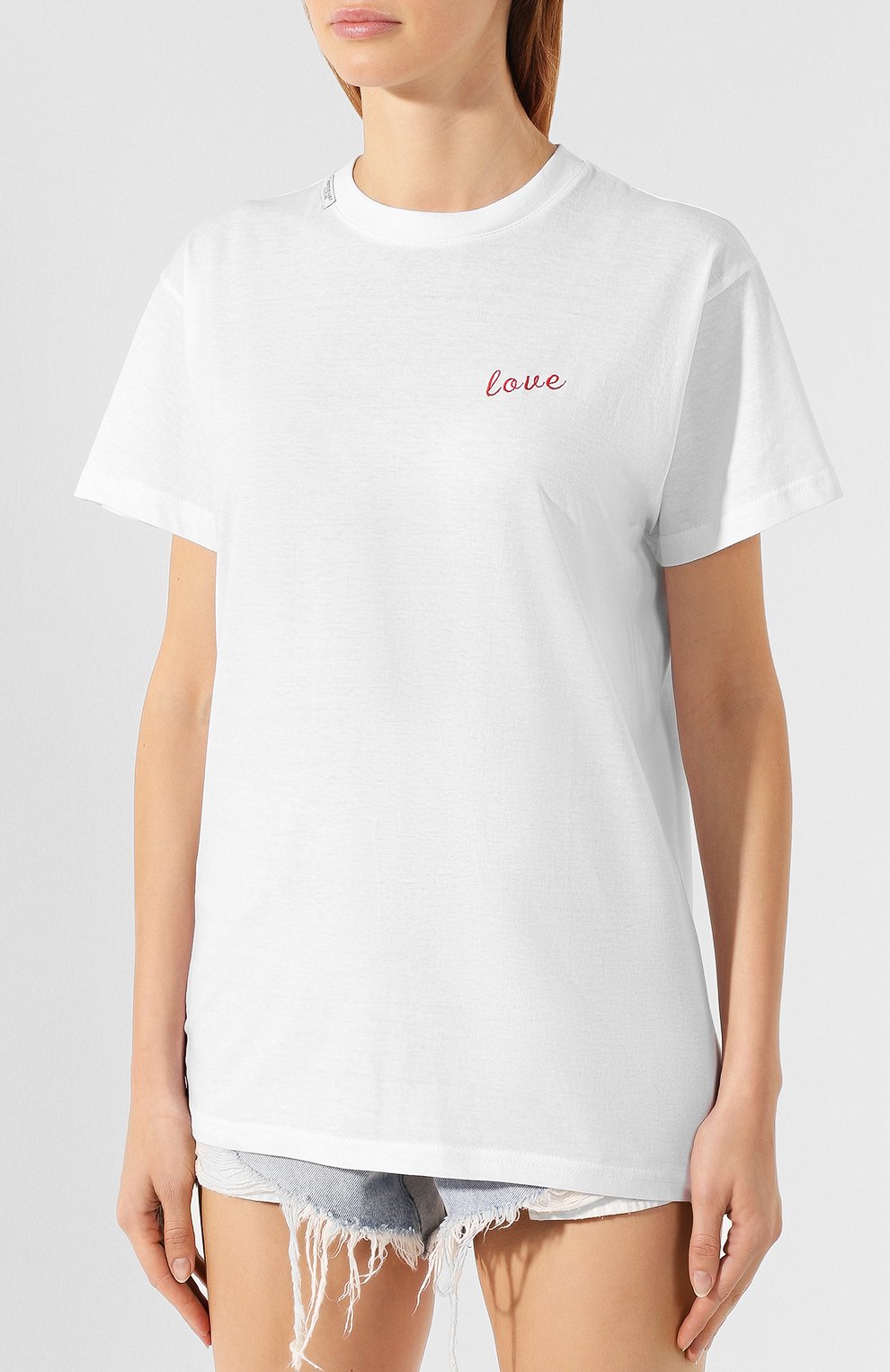 Хлопковая футболка FORTE DEI MARMI COUTURE, арт. FFW19-2203, фо то 3