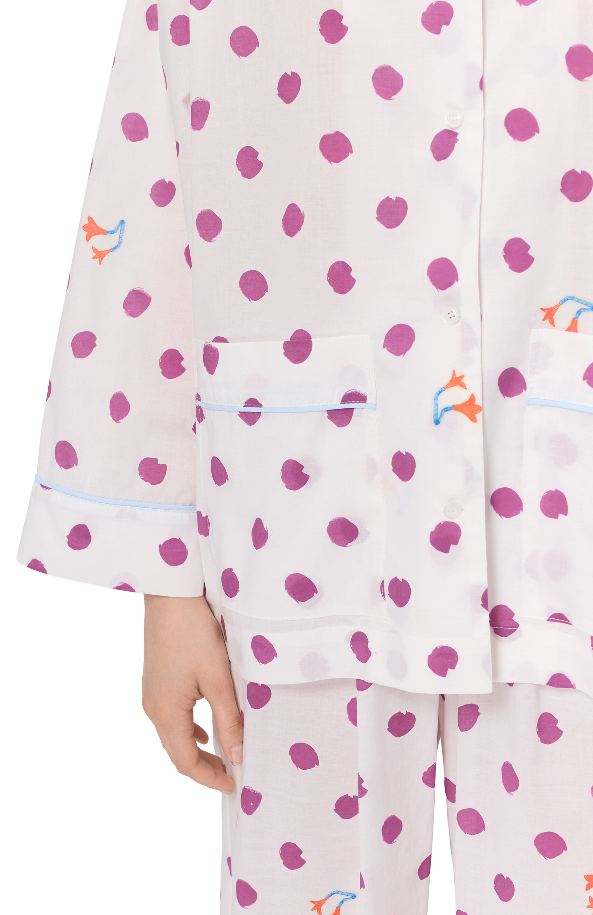 Хлопковая пижама ANY WOWZERS, арт. CLSY02-LDOT-P, фото 7