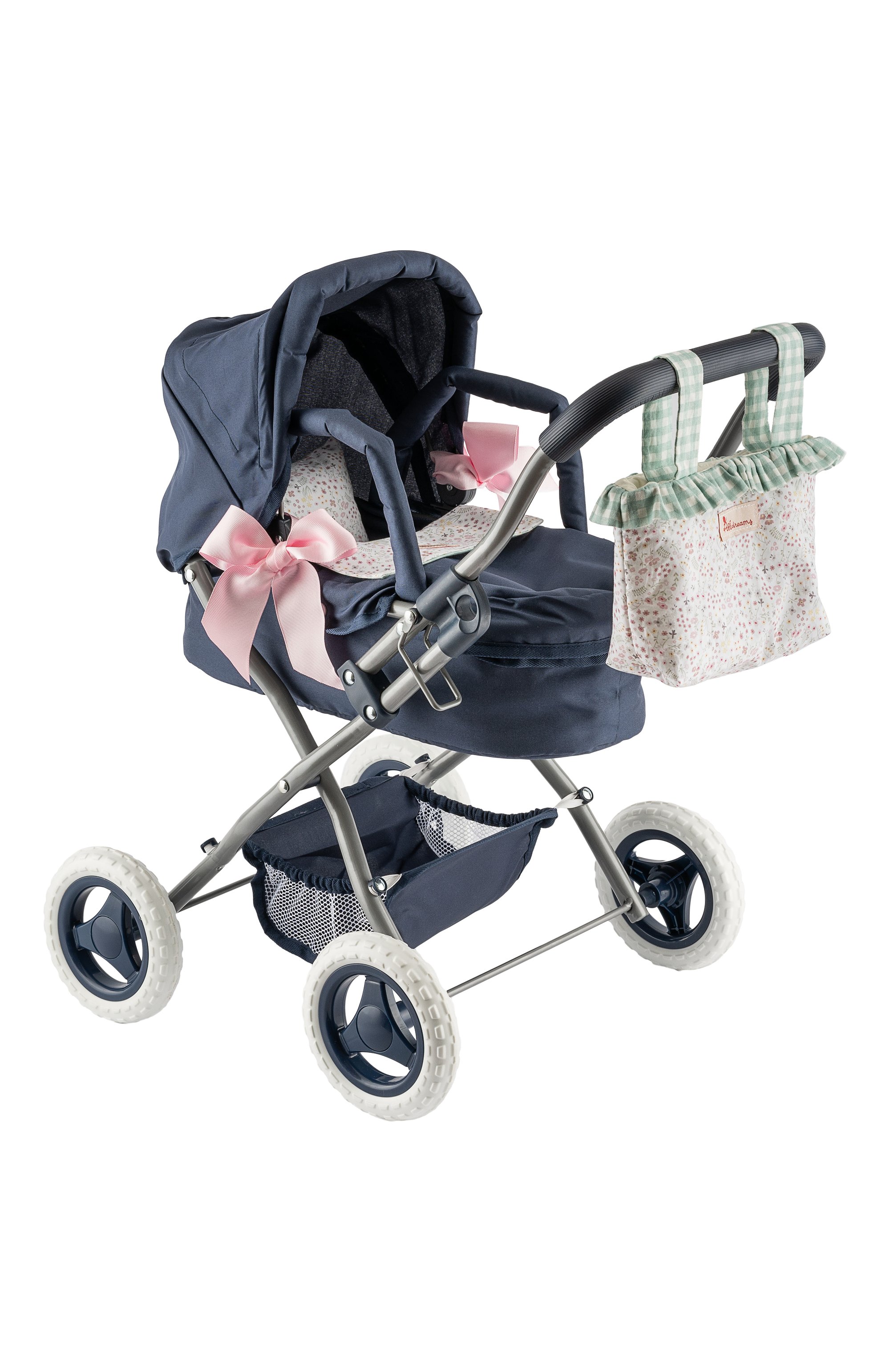 Коляска-люлька для кукол cloe ASI темно-синего цвета по цене 21980 руб., арт. 3712112, фото 1 Коляска-люлька для кукол cloe ASI, арт. 3712112, фото 1