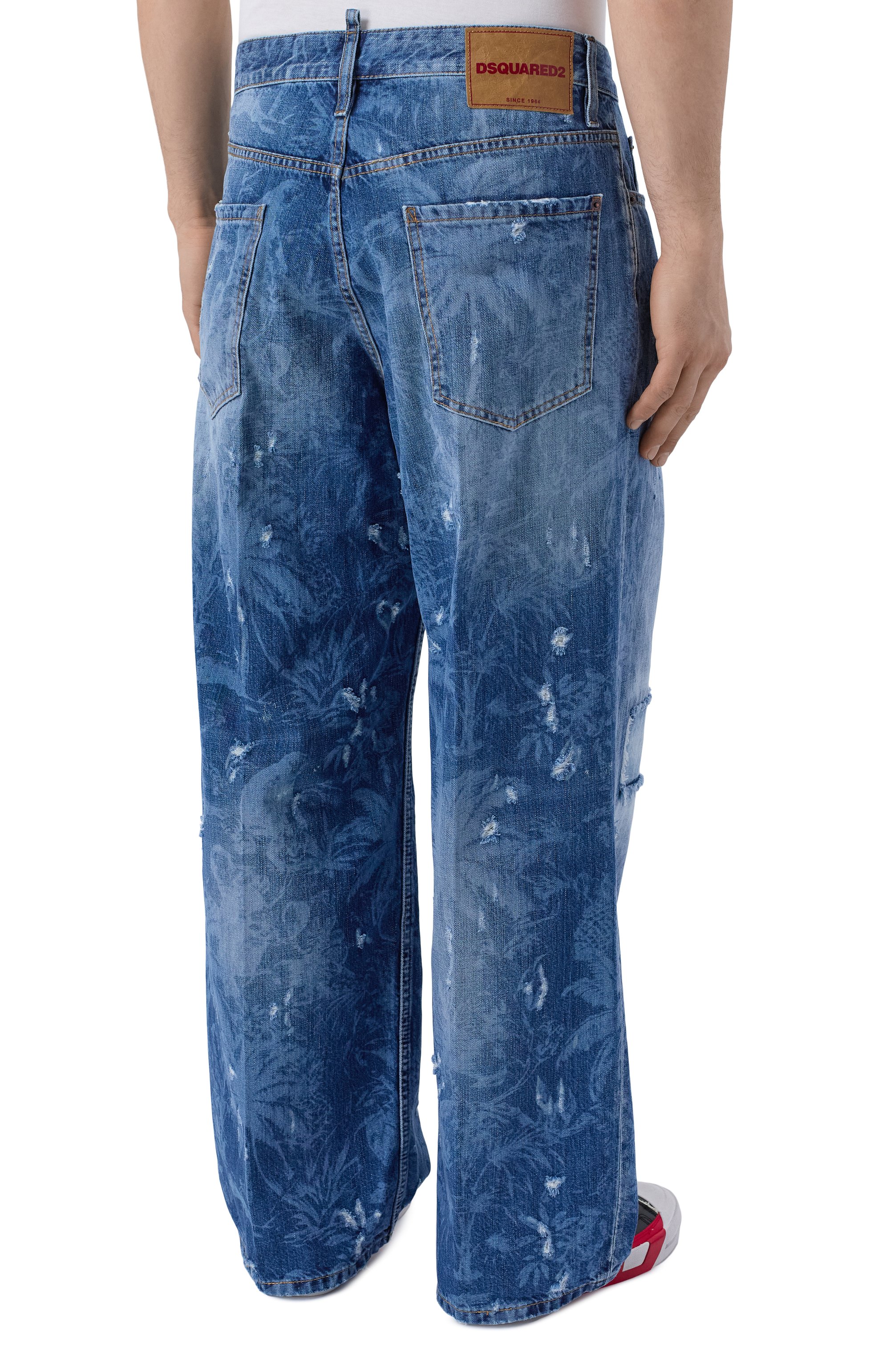 Джинсы m baggy DSQUARED2, арт. S74LB1877/D30011, фото 4