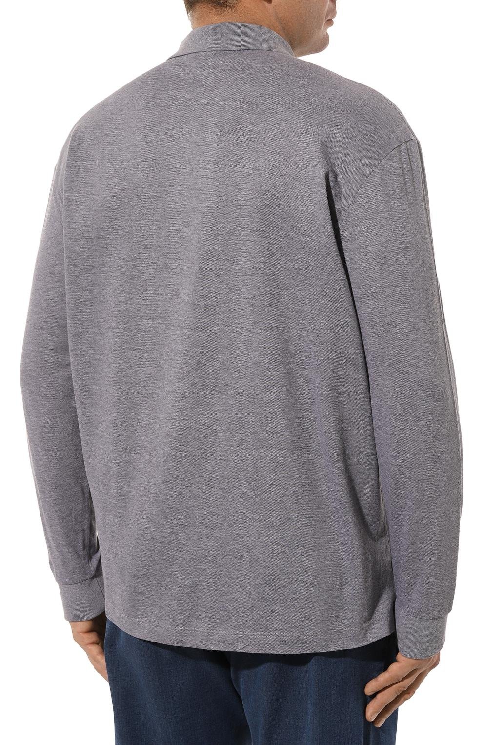 Хлопковое поло PAUL&SHARK, арт. C0P1001/C00/3XL-6XL, фото 4