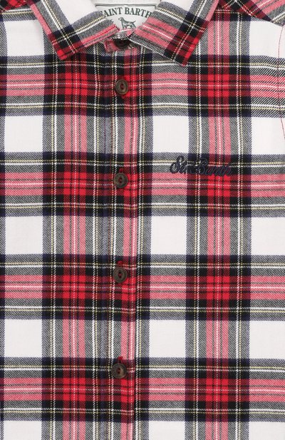 Хлопковая рубашка MC2 SAINT BARTH, арт. SEEF008-02057I/SEEFELD JR FLANNEL, фото 3