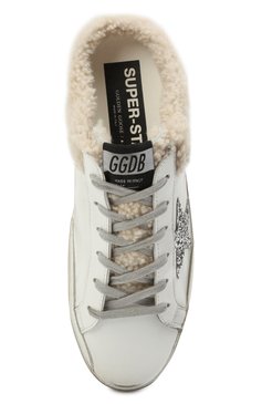 Кожаные кеды sabot GOLDEN GOOSE DELUXE BRAND, арт. GWF00110.F002306, фото 1
