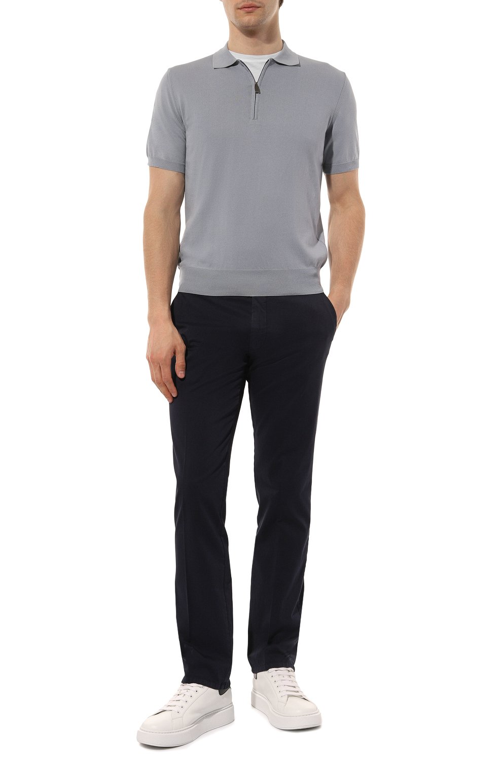 Хлопковое поло CANALI, арт. C0454/MK00145, фото 2