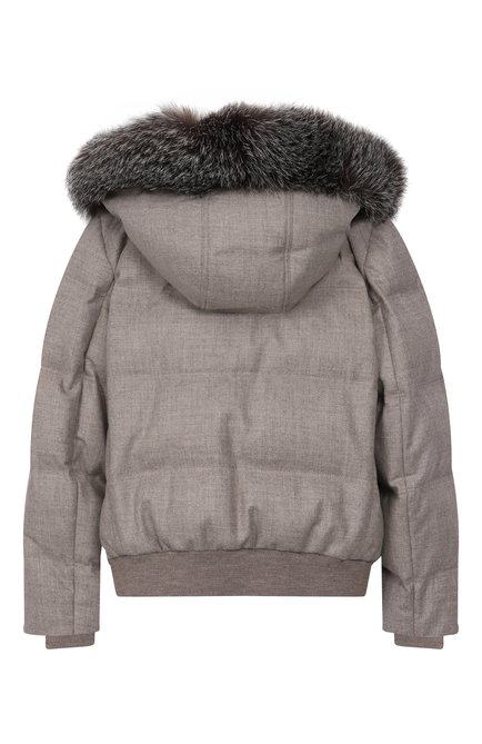 Пуховик из шерсти и кашемира STEFANO RICCI JUNIOR, арт. YDJ2400160/3813