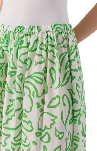 Юбка из хлопка и шелка ХОХЛОМА Х АЛЕНА АХМАДУЛЛИНА, арт. WTS2243, фото 5