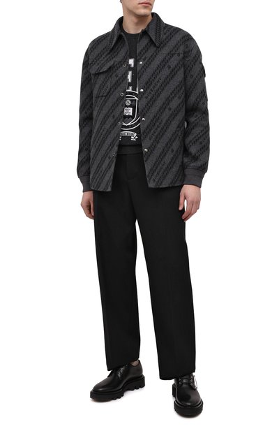 Кожаные дерби GIVENCHY, арт. BH102UH0KF, фото 2