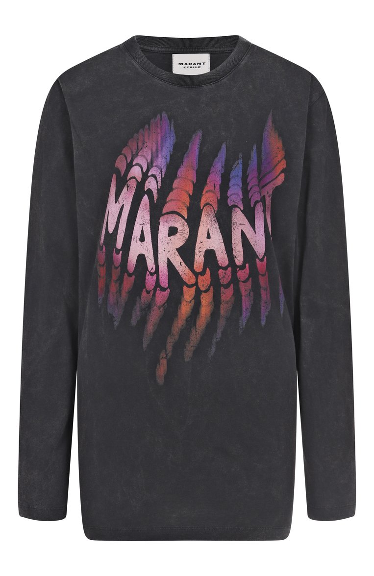 Хлопковый лонгслив ISABEL MARANT ETOILE, арт. 25PTS0245FA-C1N07E, фото 1