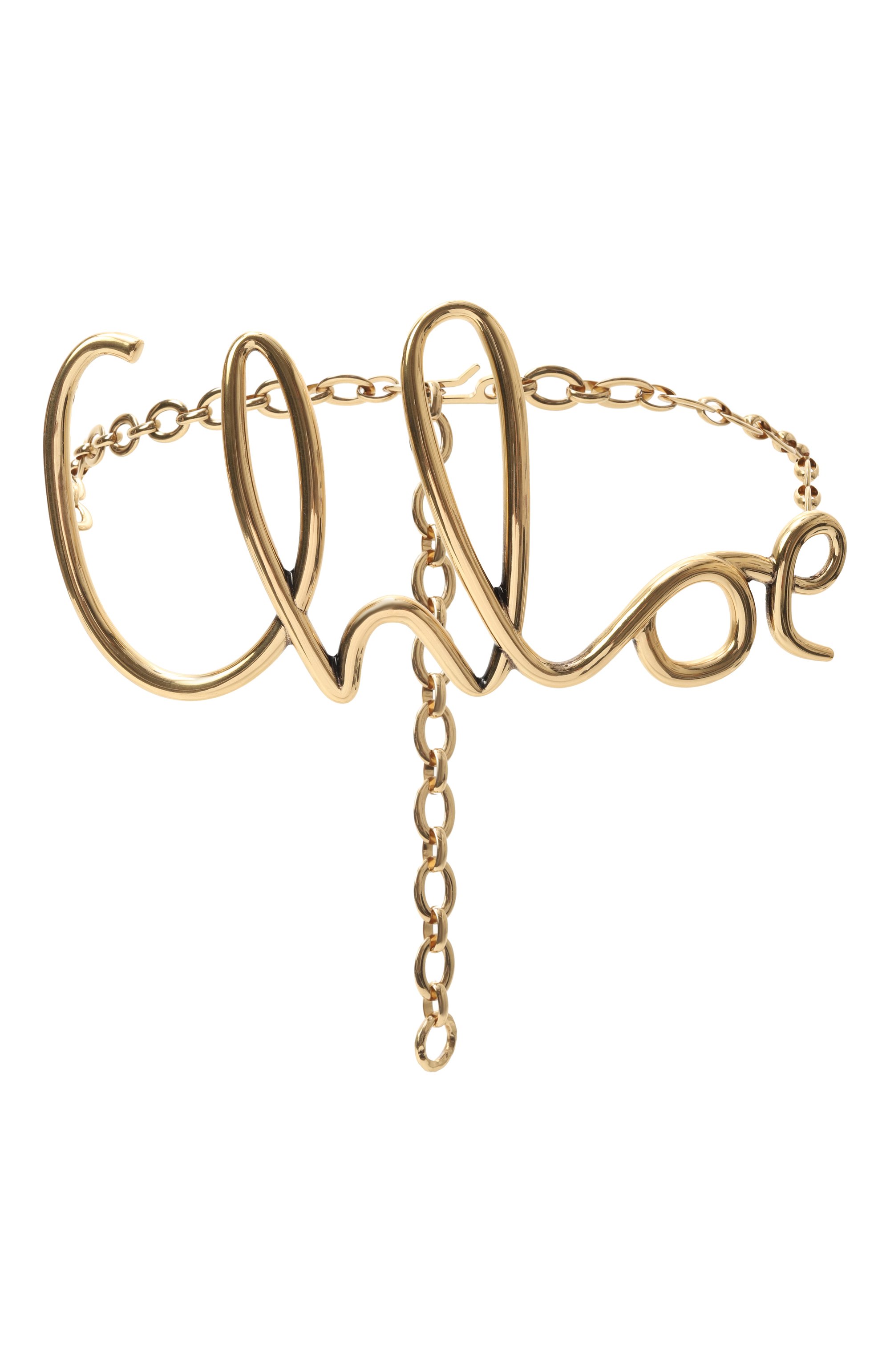 Пояс CHLOÉ золотого цвета по цене 164000 руб., арт. CHC24AC067CB79DCTU, фото 1 Пояс CHLOÉ, арт. CHC24AC067CB79DCTU, фото 1