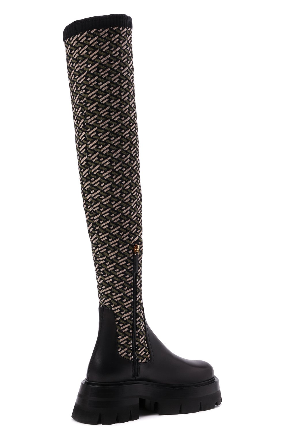 Комбинированные ботфорты VERSACE, арт. 1002055/1A01533, фото 4