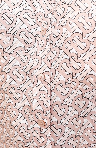 Шелковая рубашка BURBERRY, арт. 8028960, фото 5