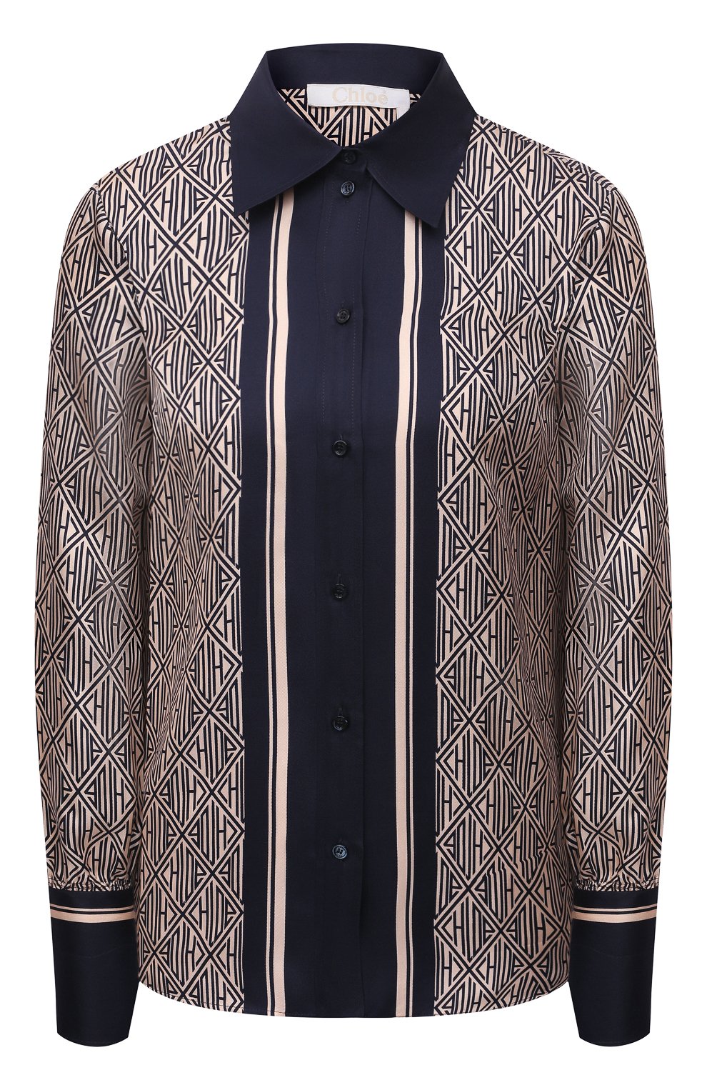 Шелковая рубашка CHLOÉ, арт. CHC21SHT83354, фото 1