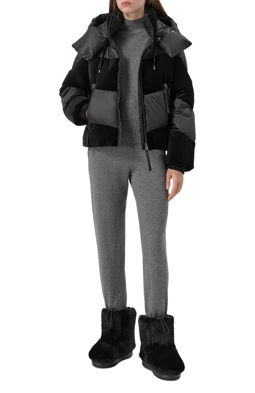 Меховые полусапоги La Plagne из овчины Bogner 32547064 Чёрный  32547064 Фото 3