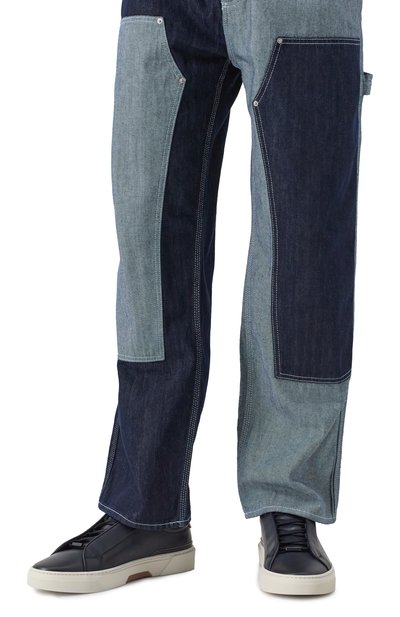 Кожаные кеды gary BOSS, арт. 50536619, фото 3