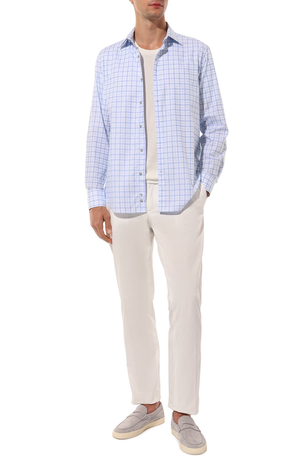 Джемпер из лиоцелла и хлопка TOM FORD белого цвета по цене 38300 руб., арт. JMT001/JCS003, фото 2 Джемпер из лиоцелла и хлопка TOM FORD, арт. JMT001/JCS003, фото 2