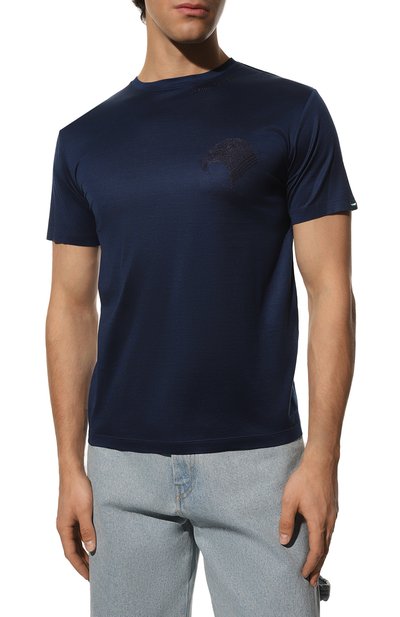 Хлопковая футболка STEFANO RICCI, арт. MNH2301850/TE0001, фото 3