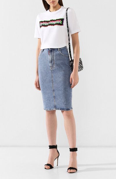 Джинсовая юбка DSQUARED2, арт. S75MA0652/S30667, фото 2