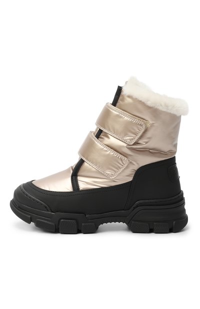 Утепленные ботинки GALLUCCI бежевого цвета по цене 29050 руб., арт. J30122BM, фото 2 Утепленные ботинки GALLUCCI, арт. J30122BM, фото 2