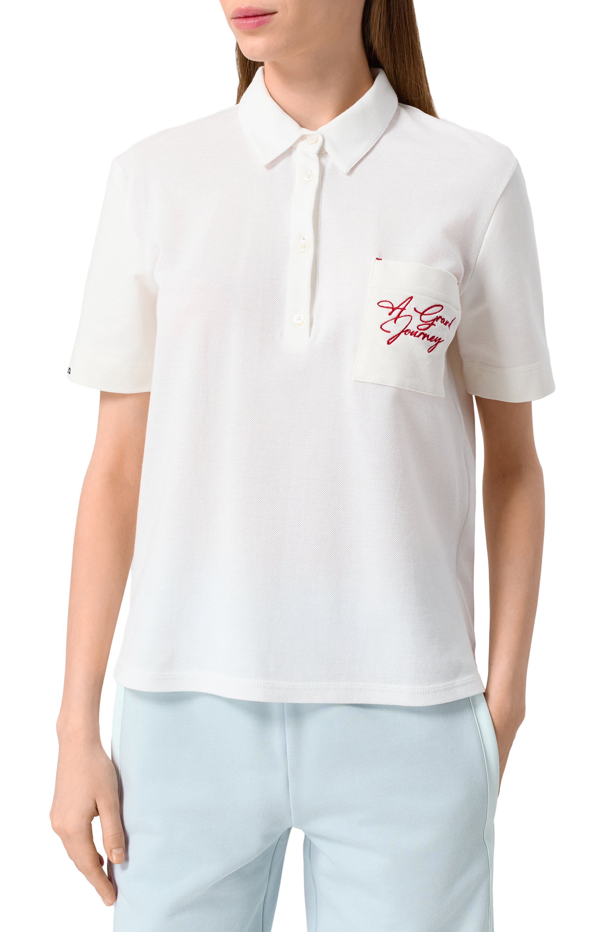 Хлопковое поло KITON, арт. D59449H0880101, фото 3