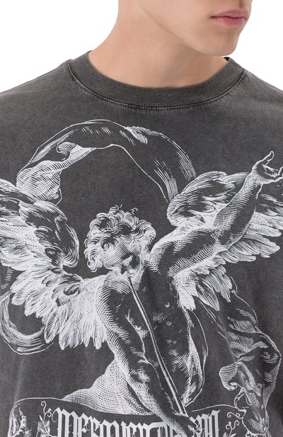 Хлопковая футболка DIEGO VENTURINO, арт. DVTS0DVVP, фото 5