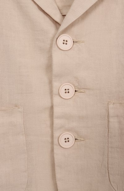 Льняной пиджак IL GUFO, арт. P25GB039L6009/5A-8A, фото 3