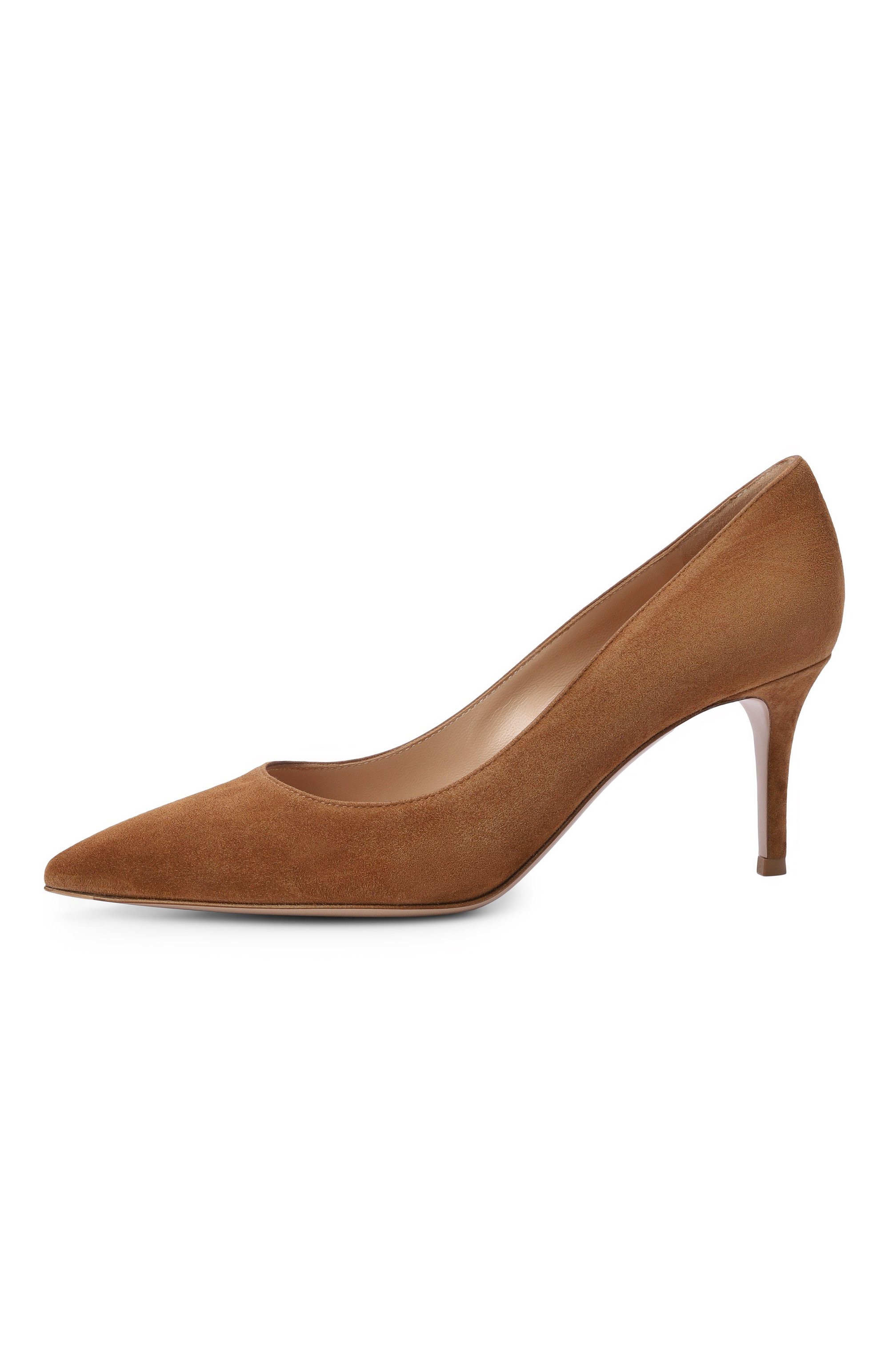 Замшевые туфли gianvito 70 GIANVITO ROSSI светло-коричневого цвета по цене 99100 руб., арт. G26770.70RIC.CAMSELL, фото 4 Замшевые туфли gianvito 70 GIANVITO ROSSI, арт. G26770.70RIC.CAMSELL, фото 4