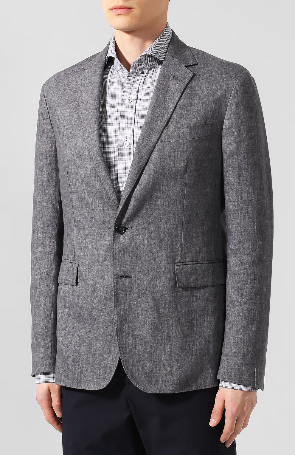 Льняной пиджак RALPH LAUREN, арт. 798748638, фото 3