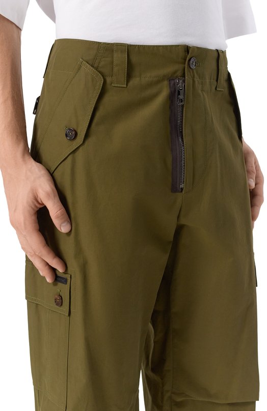 Брюки-карго Dolce & Gabbana GP0B9T/HUM0A Хаки  GP0B9T/HUM0A Фото 5