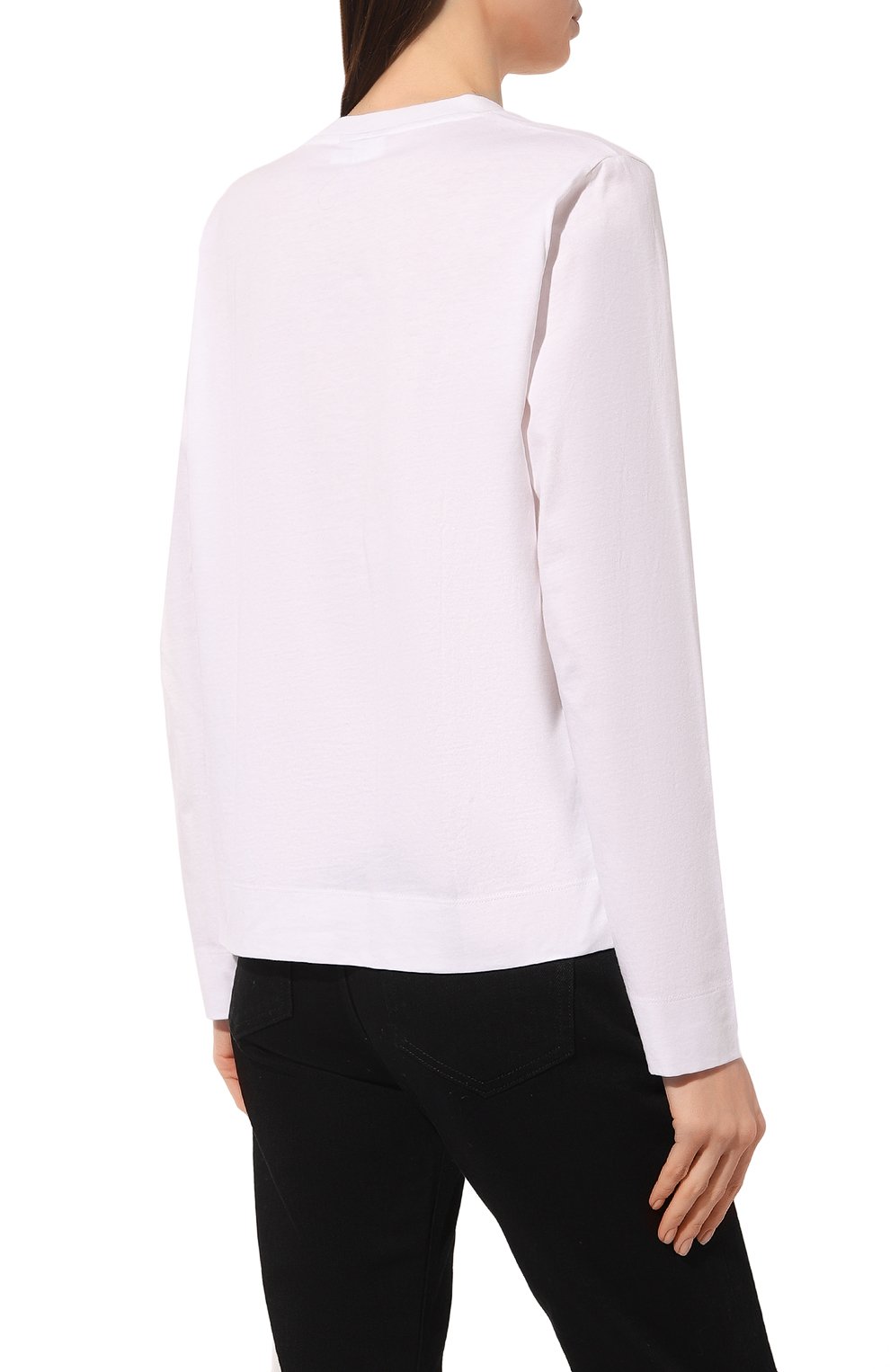 Хлопковый лонгслив GANNI, арт. T3203, фото 4