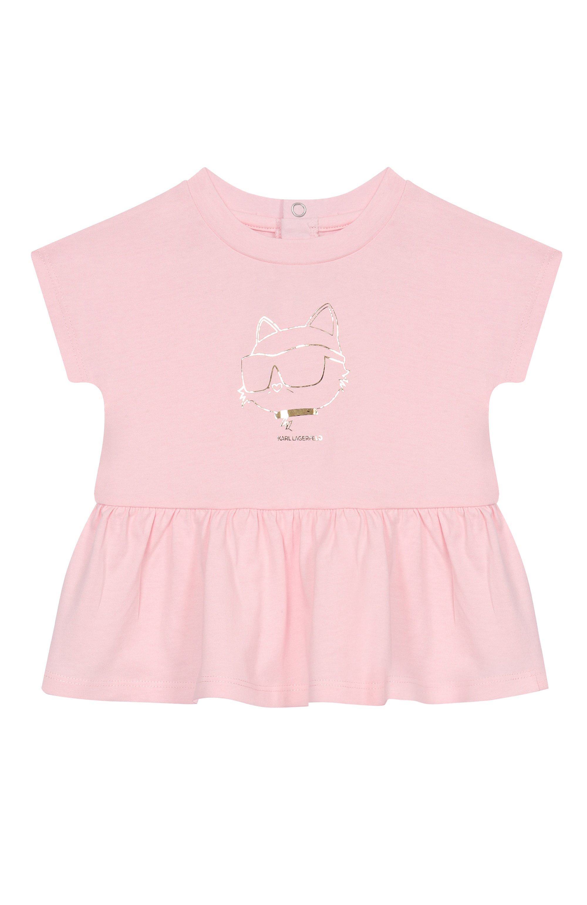 Комплект из платья и легинсов KARL LAGERFELD KIDS, арт. Z31044, фото 2