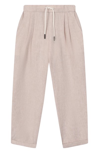 Льняные брюки BRUNELLO CUCINELLI, арт. BH249P113B