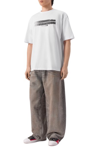 Хлопковая футболка COMME DES FUCKDOWN, арт. CFABM02003, фото 2