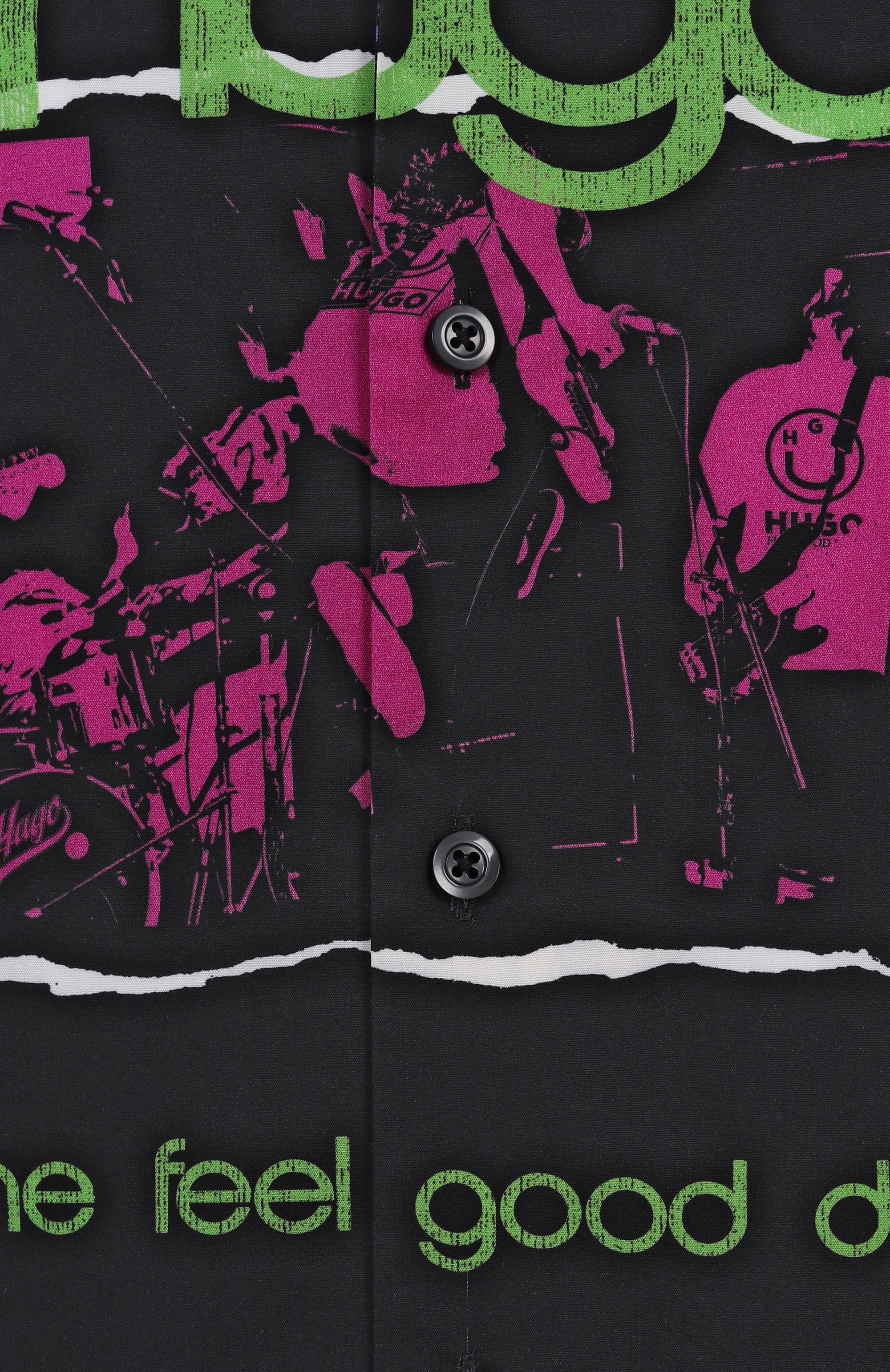 Хлопковая рубашка HUGO BLUE, арт. 50545357, фото 6