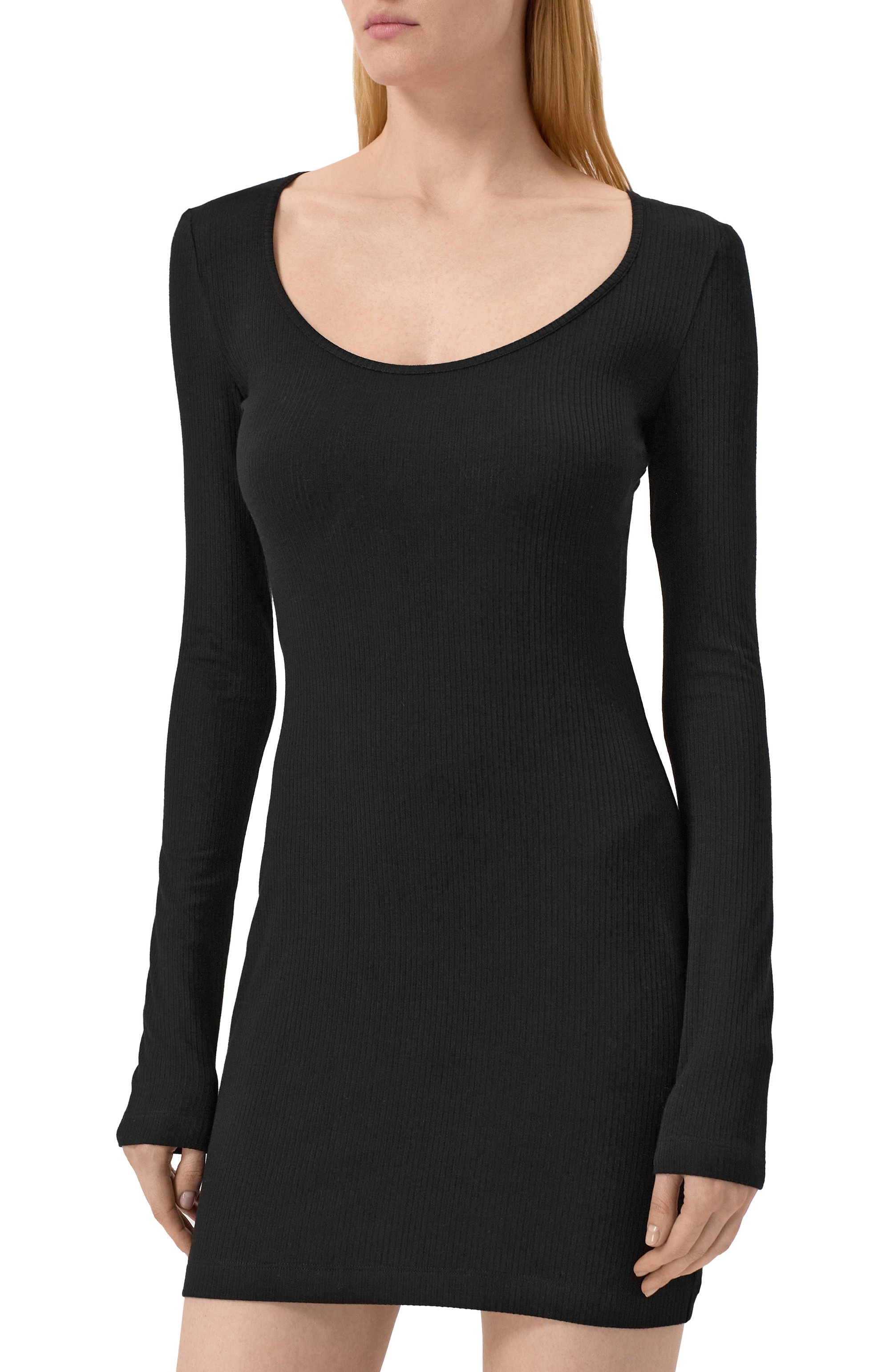 Платье EDOMO черного цвета по цене 13900 руб., арт. D001005FW2324, фото 3 Платье EDOMO, арт. D001005FW2324, фото 3