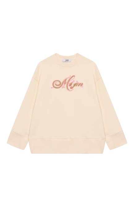 Хлопковый свитшот MSGM KIDS, арт. F5MSJGSW151
