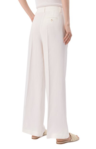 Брюки из вискозы и льна PINKO, арт. 104869/A2HA, фото 4