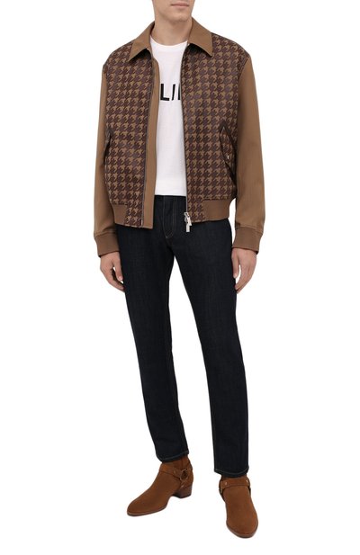 Хлопковая футболка CELINE, арт. 2X681501F, фото 2